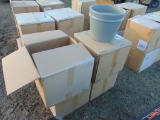 4 11in Clay Pots