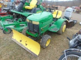 JD GT225 lawn tractor w/42in blade and 48in deck
