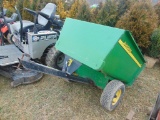 JD 18 pull behind dump cart