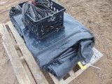 Steel tarp w/ bungee cords