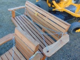 4ft Wood Haning swing