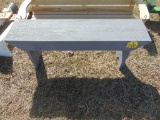 Wooden Grey Bench