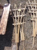 2 Wooden Trusses