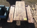 Childs Wooden Picnic Table