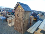Wood out house