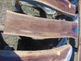 Live Edge Wooden Bench