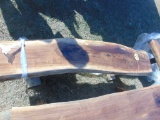 Live Edge Wooden Bench