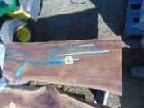 Live Edge Wooden Bench