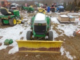 JD Gx 345Lawn tractor w/ 48in blade and 4 ft deck