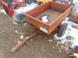 Gravely pull behind dump cart