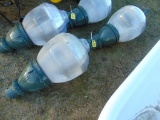 2 Lamp post lights