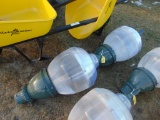 2 Lamp post lights
