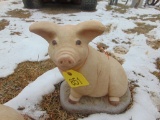 Concrete pig