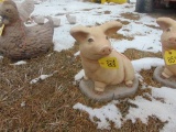 Concrete pig