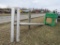 Pair of clothes line post