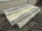 Cement car bumper blocks