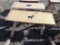 Wood bench with buck