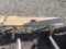 Wood bench with bear