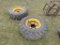 2 tires and rims 12-16.5