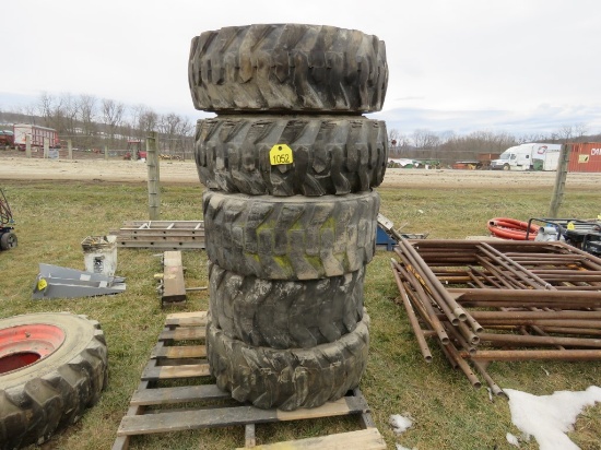 2 tires and rims 12-16.5