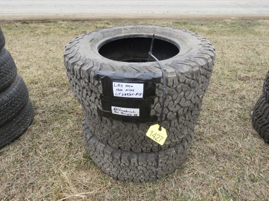 3 Goodrich tires 285/65-R16
