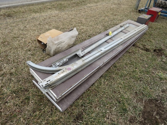 Garage door hardware