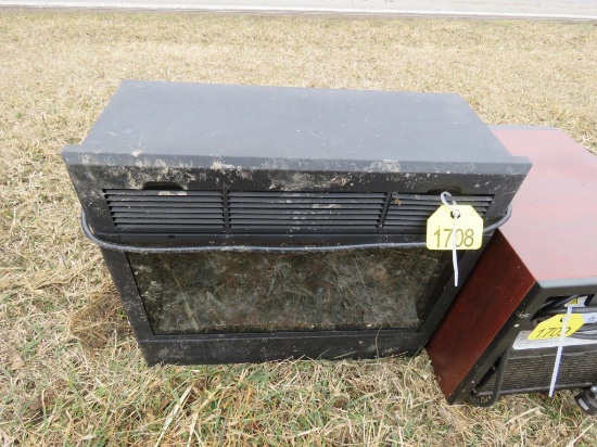 Electric fireplace insert