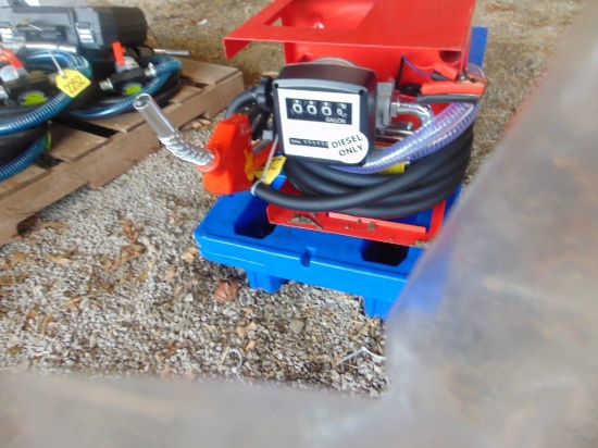 NEW 12volt Diesel Pump w/High Accuracy Meter & Hose
