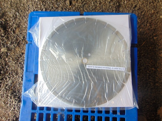 3 NEW 14inch Premium Diamond Blades
