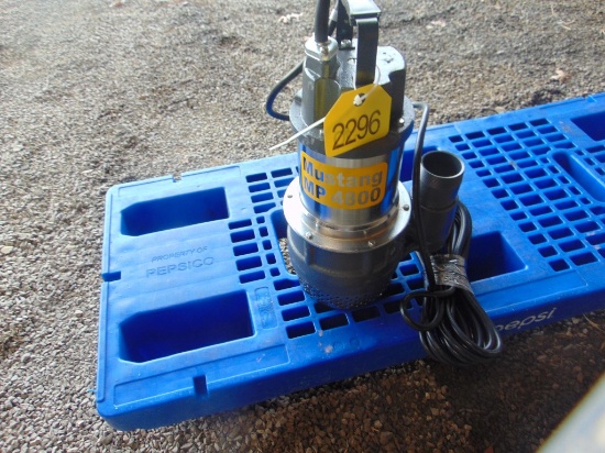 NEW Mustang MP4800 Sump Pump