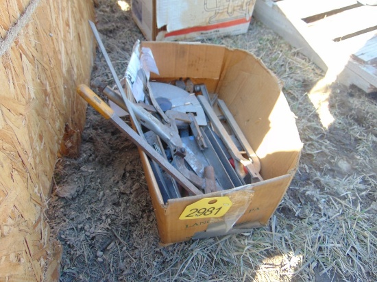 Box of hand tools