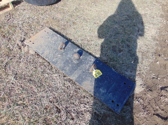 Gooseneck plate