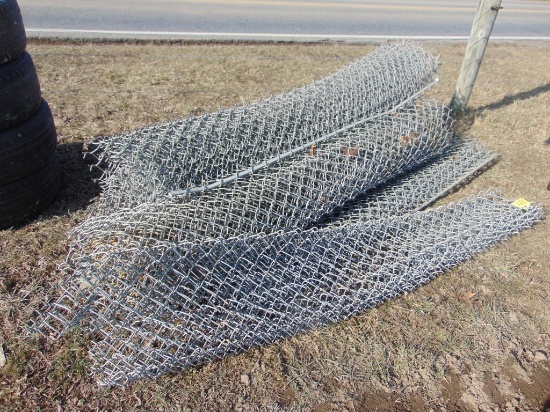 Chain link fence