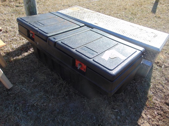 Plastic truck tool box