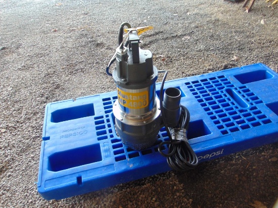 NEW Mustang MP4800 Sump Pump