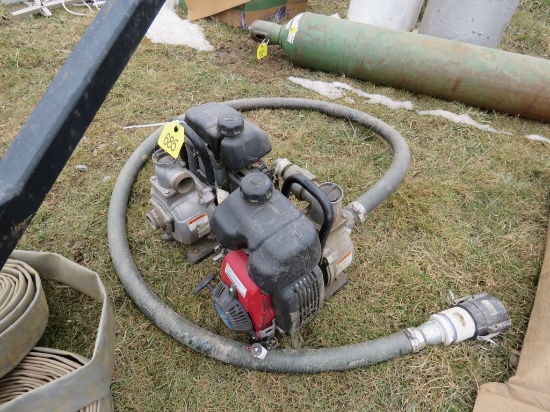 2 water pumps 1 1/2in