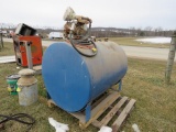 250gal fuel tank w/ electric pump