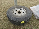 Tire and rim