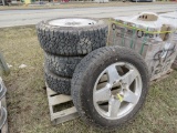 4 tires and rims 20in