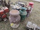 4 Milk cans