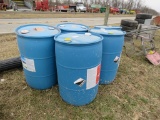 5 plastics barrels