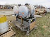 2 barrels on cart