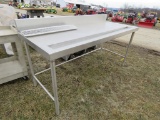 SS 6ft table and drain