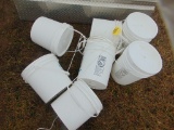 Plastic Buckets w/Lids
