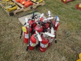 Lot of Fire extinguishers