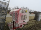 White cement mixer