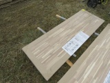 25in X 6ft Butcher block top