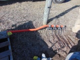 Round rake arm