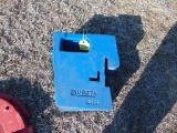 5 Kubota suitcase weights