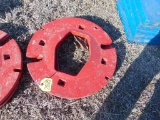 Pair of IH wheel weights